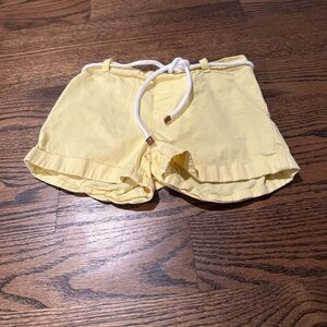 Yellow Kids Shorts Size 4T